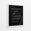 ​Mente Cifrada - Sae Art | Cuadro decorativo de Canvas Lab