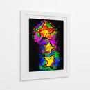 Estrellas de Neón - Sae Art | Cuadro decorativo de Canvas Lab