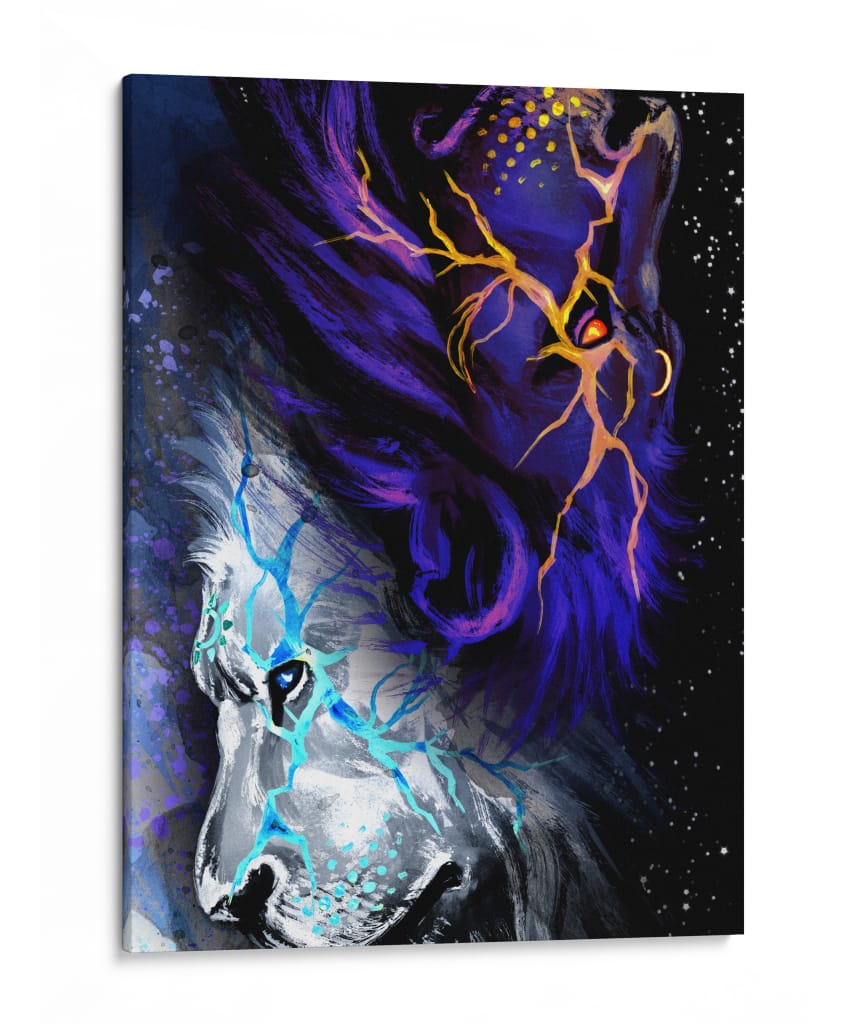 Trueno Cósmico - Sae Art | Cuadro decorativo de Canvas Lab
