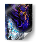 Trueno Cósmico - Sae Art | Cuadro decorativo de Canvas Lab