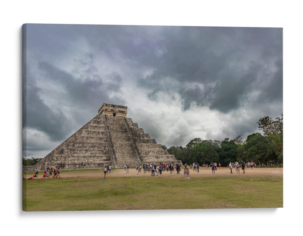 Kukulcán bajo la Tormenta - Ulises Páez | Cuadro decorativo de Canvas Lab