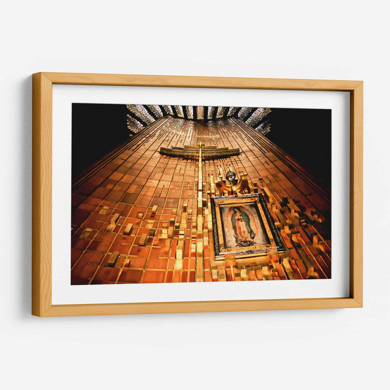 Basílica de Guadalupe Interior | Cuadro decorativo de Canvas Lab