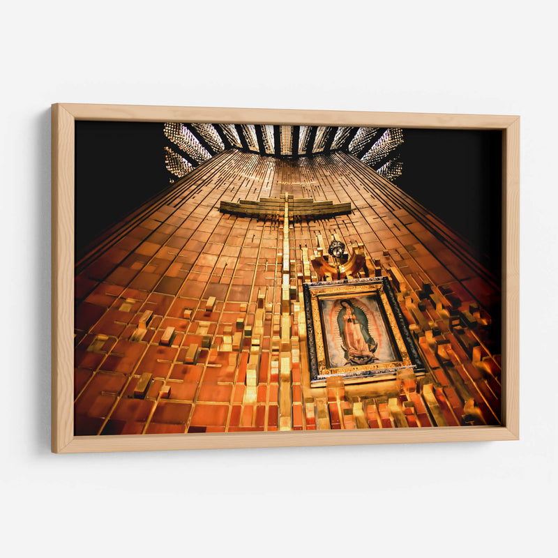Basílica de Guadalupe Interior | Cuadro decorativo de Canvas Lab