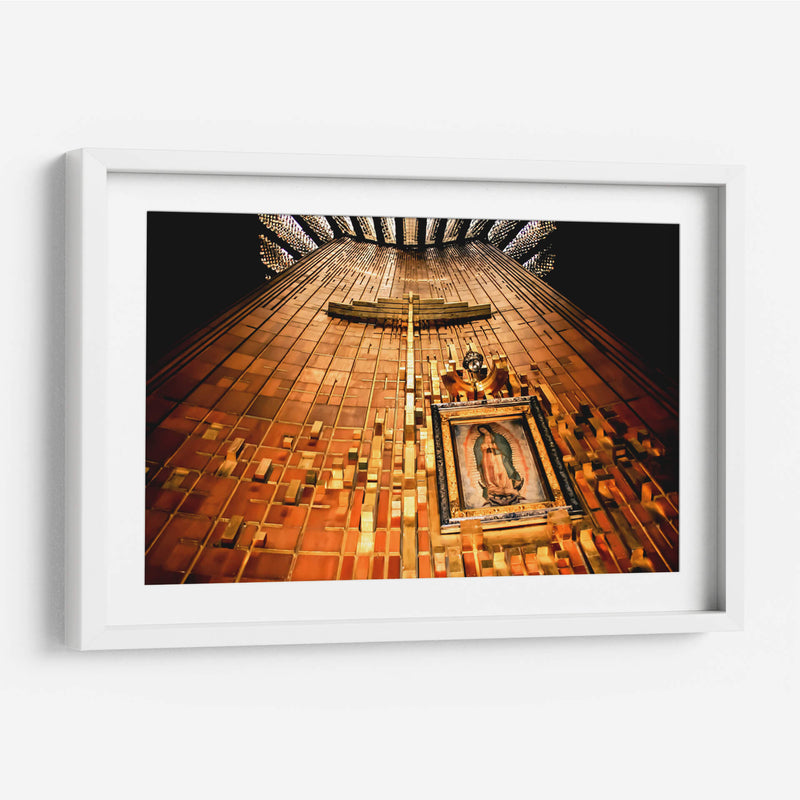 Basílica de Guadalupe Interior | Cuadro decorativo de Canvas Lab