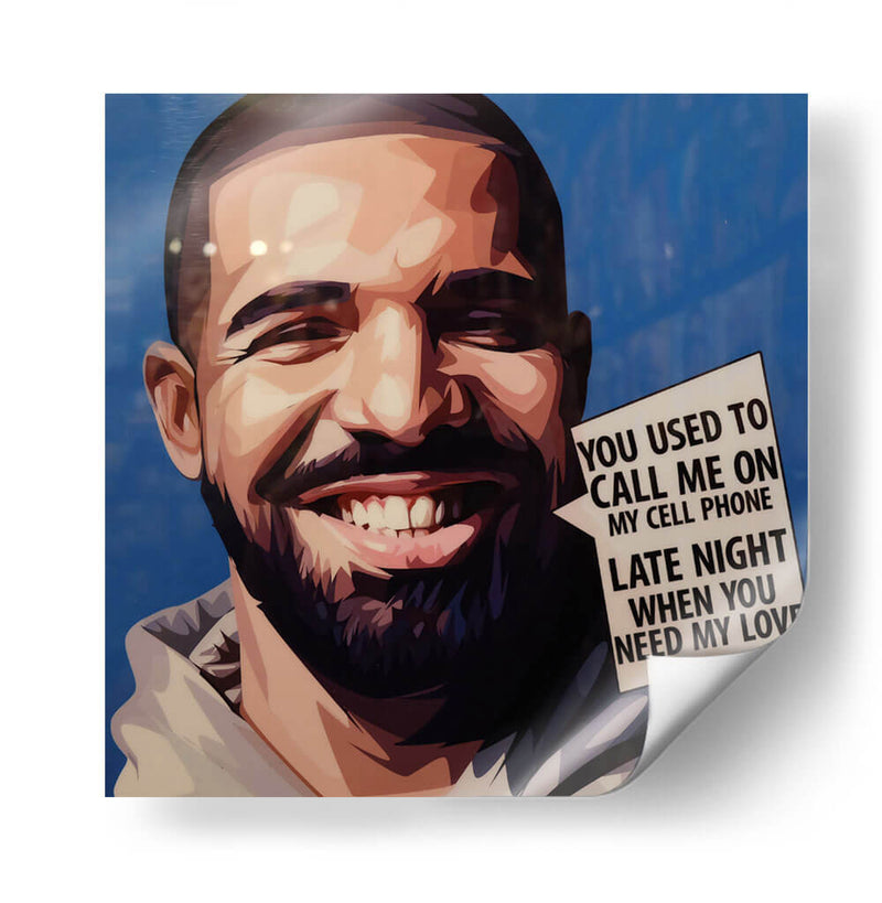 You used to call me on my cell phone | Cuadro decorativo de Canvas Lab