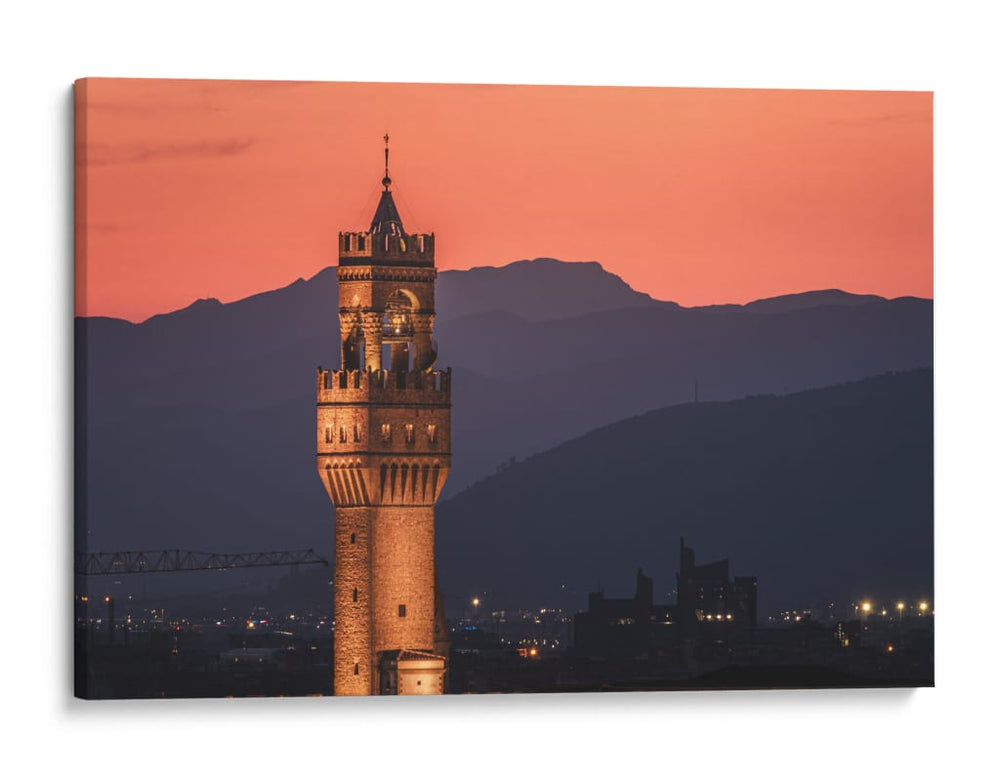 La torre del palazzo vecchio - Ulises Páez | Cuadro decorativo de Canvas Lab