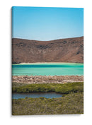 Los tres azules de Balandra - Ulises Páez | Cuadro decorativo de Canvas Lab