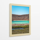 Los tres azules de Balandra - Ulises Páez | Cuadro decorativo de Canvas Lab