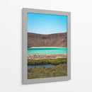 Los tres azules de Balandra - Ulises Páez | Cuadro decorativo de Canvas Lab