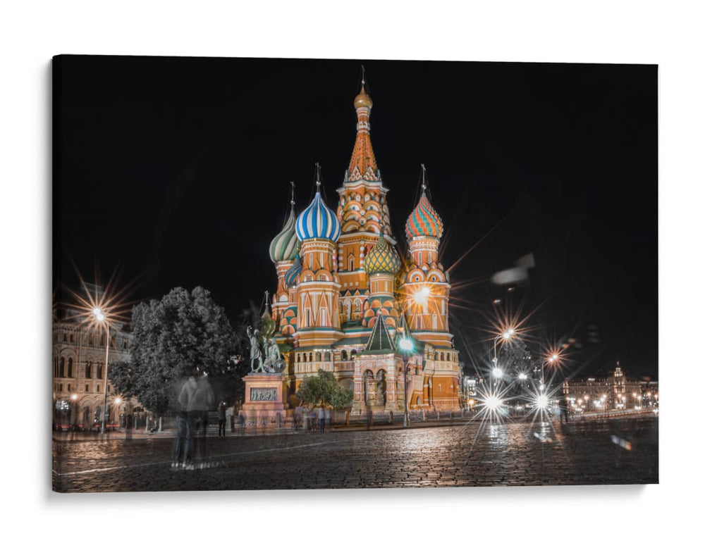 Luces de la Plaza Roja - Ulises Páez | Cuadro decorativo de Canvas Lab