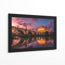 El castel sant angelo al dorado - Ulises Páez | Cuadro decorativo de Canvas Lab