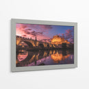 El castel sant angelo al dorado - Ulises Páez | Cuadro decorativo de Canvas Lab