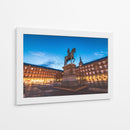 Madrid a los pies del caballo - Ulises Páez | Cuadro decorativo de Canvas Lab