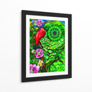 Los Loros del Opio - Mariana Lino Art | Cuadro decorativo de Canvas Lab