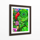 Los Loros del Opio - Mariana Lino Art | Cuadro decorativo de Canvas Lab