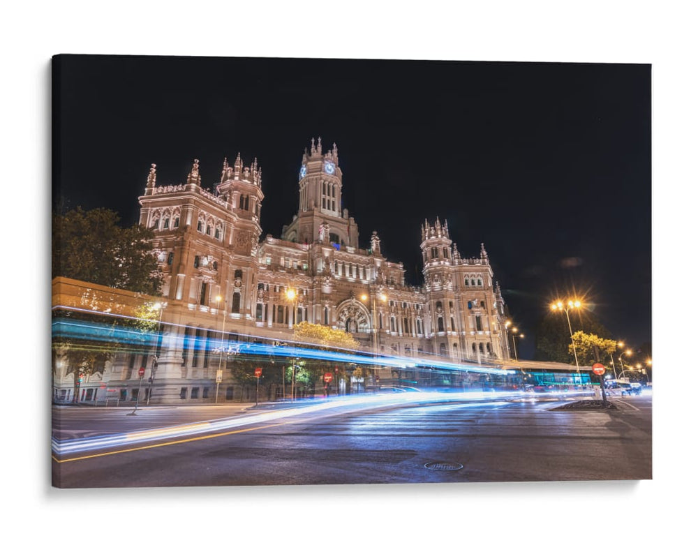Nocturno de Cibeles - Ulises Páez | Cuadro decorativo de Canvas Lab