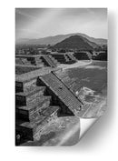 pequeña postal de teotihuacan - Ulises Páez | Cuadro decorativo de Canvas Lab