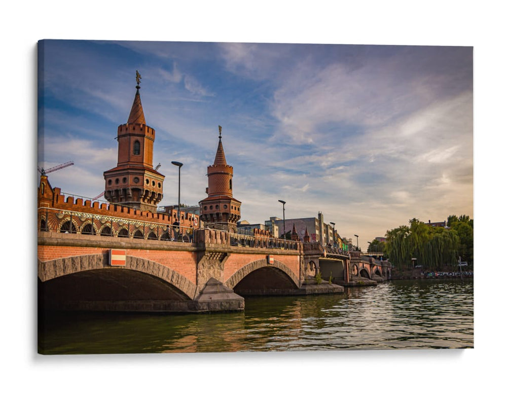 Puente hacia el Ocaso - Ulises Páez | Cuadro decorativo de Canvas Lab