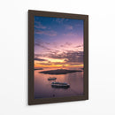 Santorini encendida - Ulises Páez | Cuadro decorativo de Canvas Lab