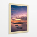 Santorini encendida - Ulises Páez | Cuadro decorativo de Canvas Lab