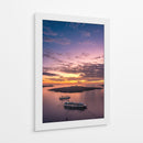 Santorini encendida - Ulises Páez | Cuadro decorativo de Canvas Lab