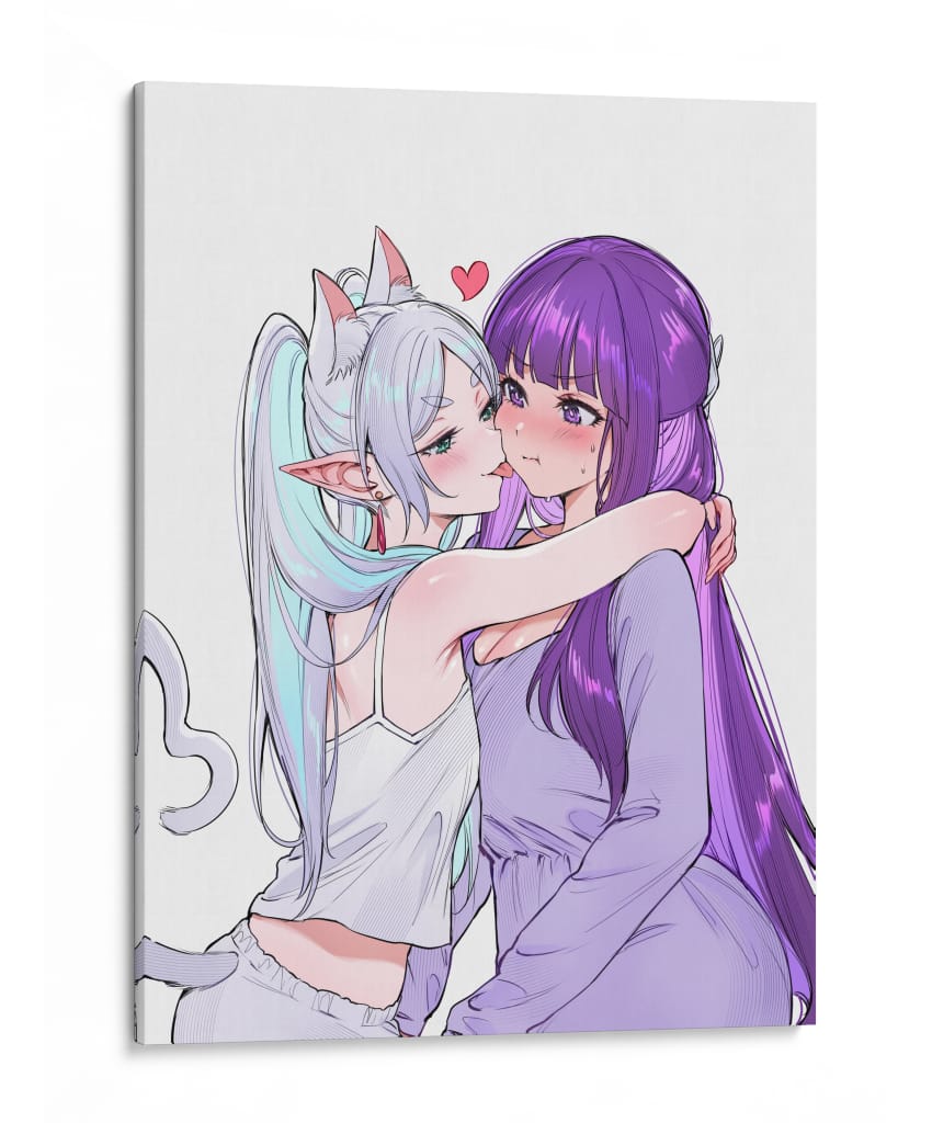 Afecto Felino - Sae Art | Cuadro decorativo de Canvas Lab