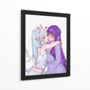 Afecto Felino - Sae Art | Cuadro decorativo de Canvas Lab