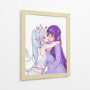 Afecto Felino - Sae Art | Cuadro decorativo de Canvas Lab