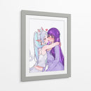 Afecto Felino - Sae Art | Cuadro decorativo de Canvas Lab