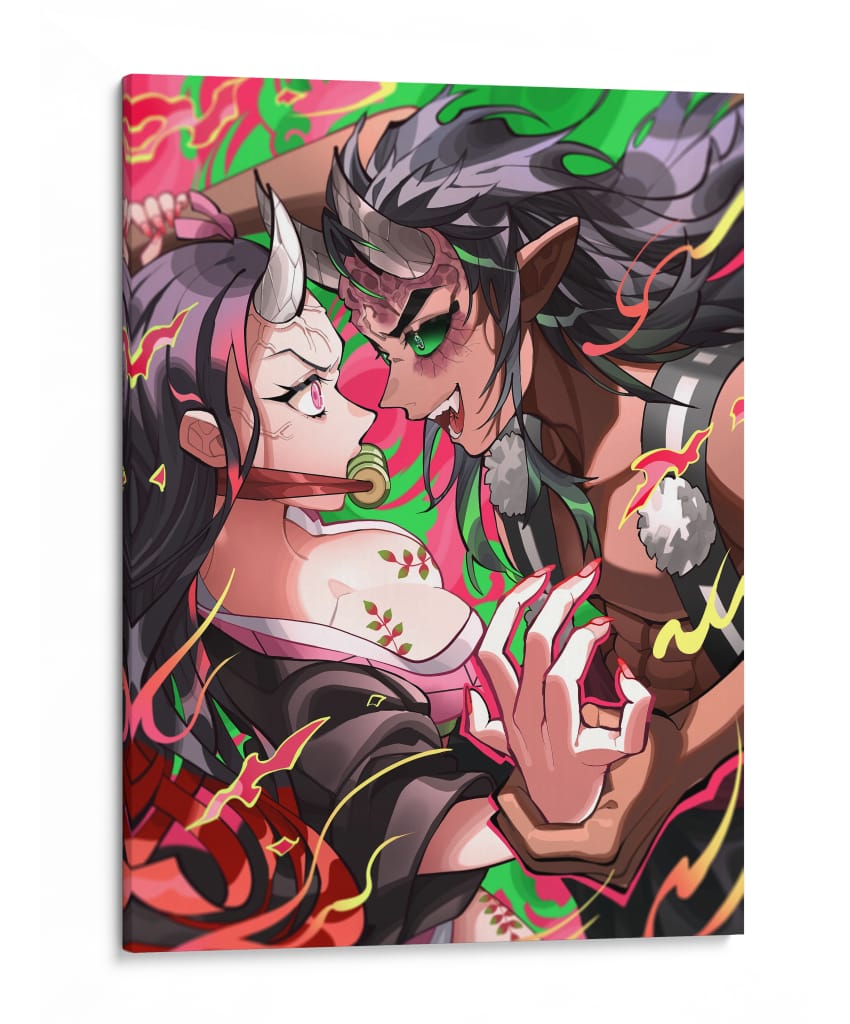Choque de Demonios Despertados - Sae Art | Cuadro decorativo de Canvas Lab