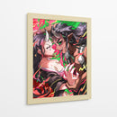 Choque de Demonios Despertados - Sae Art | Cuadro decorativo de Canvas Lab