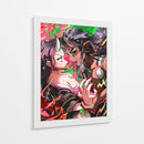 Choque de Demonios Despertados - Sae Art | Cuadro decorativo de Canvas Lab