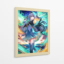 Luz Estelar Ardiente - Sae Art | Cuadro decorativo de Canvas Lab