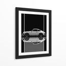 Porsche 911: Reflejo Monocromo - Sae Art | Cuadro decorativo de Canvas Lab