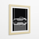 Porsche 911: Reflejo Monocromo - Sae Art | Cuadro decorativo de Canvas Lab