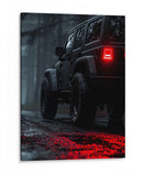 Jeep Wrangler: Senderos de Niebla - Sae Art | Cuadro decorativo de Canvas Lab