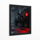 Jeep Wrangler: Senderos de Niebla - Sae Art | Cuadro decorativo de Canvas Lab