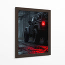 Jeep Wrangler: Senderos de Niebla - Sae Art | Cuadro decorativo de Canvas Lab