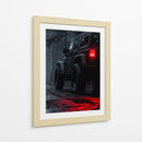 Jeep Wrangler: Senderos de Niebla - Sae Art | Cuadro decorativo de Canvas Lab