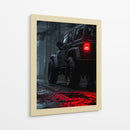 Jeep Wrangler: Senderos de Niebla - Sae Art | Cuadro decorativo de Canvas Lab