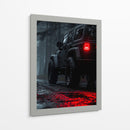 Jeep Wrangler: Senderos de Niebla - Sae Art | Cuadro decorativo de Canvas Lab