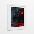 Jeep Wrangler: Senderos de Niebla - Sae Art | Cuadro decorativo de Canvas Lab