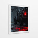 Jeep Wrangler: Senderos de Niebla - Sae Art | Cuadro decorativo de Canvas Lab