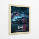 Toyota Supra: Poder Oscuro - Sae Art | Cuadro decorativo de Canvas Lab