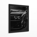 Challenger en la Sombra: Elegancia Oscura - Sae Art | Cuadro decorativo de Canvas Lab