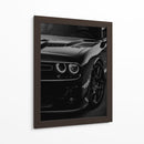 Challenger en la Sombra: Elegancia Oscura - Sae Art | Cuadro decorativo de Canvas Lab