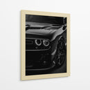 Challenger en la Sombra: Elegancia Oscura - Sae Art | Cuadro decorativo de Canvas Lab