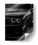 Challenger en la Sombra: Elegancia Oscura - Sae Art | Cuadro decorativo de Canvas Lab