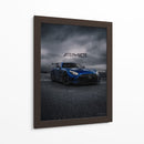 Trueno Azul: Mercedes-AMG GT - Sae Art | Cuadro decorativo de Canvas Lab