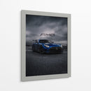 Trueno Azul: Mercedes-AMG GT - Sae Art | Cuadro decorativo de Canvas Lab